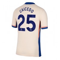 Maglie da calcio Chelsea Moises Caicedo #25 Seconda Maglia 2024-25 Manica Corta